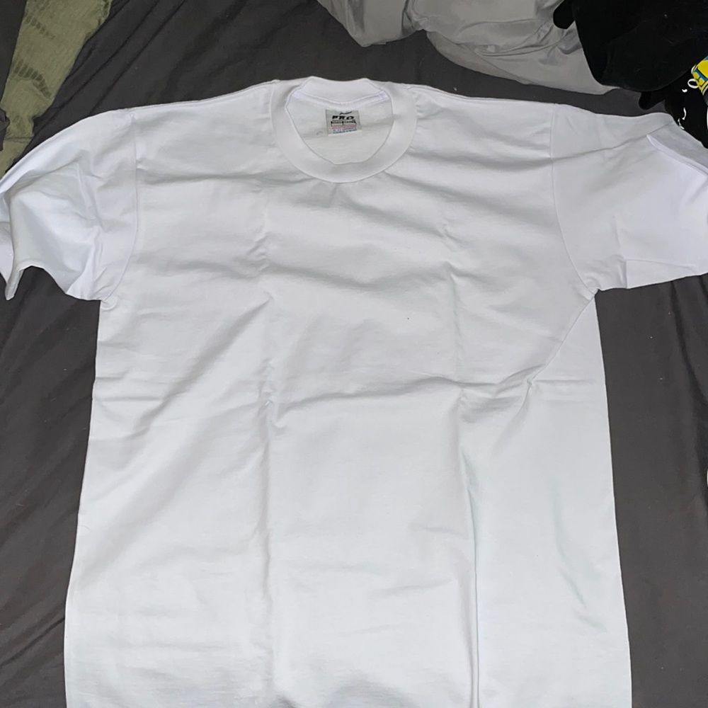White pro shirt